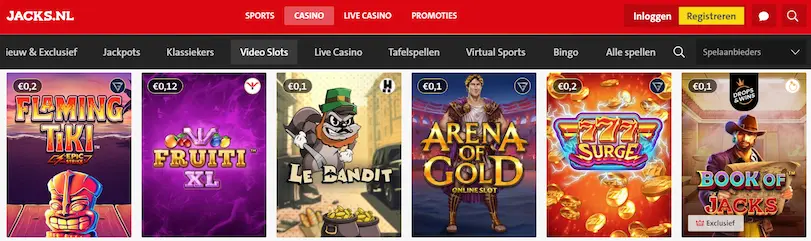 jack's casino online spelen